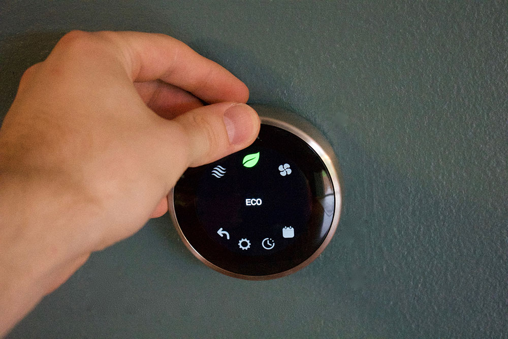 Smart thermostat.