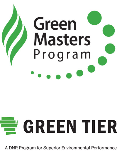 Green Masters and Green Tier program logos